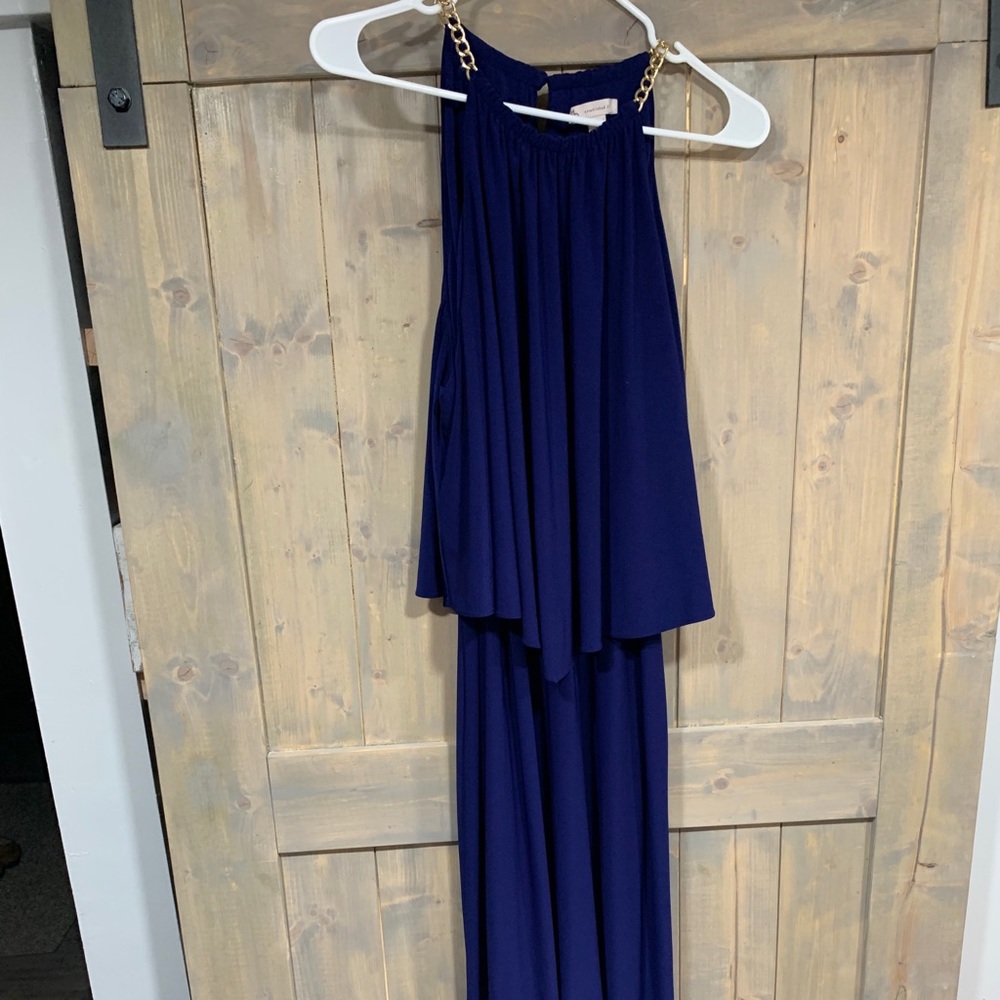 Navy blue dress
